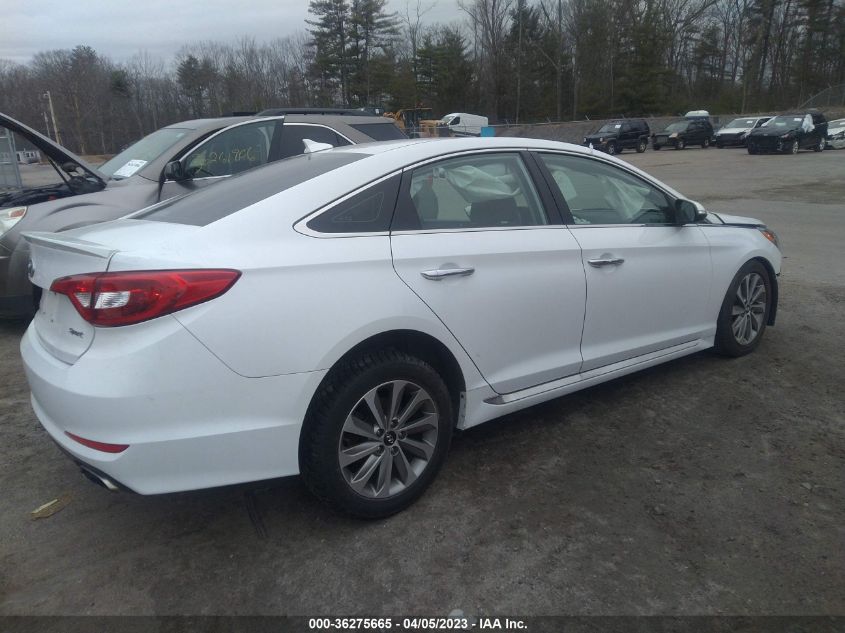 2015 HYUNDAI SONATA 2.4L SPORT - 5NPE34AF0FH082184