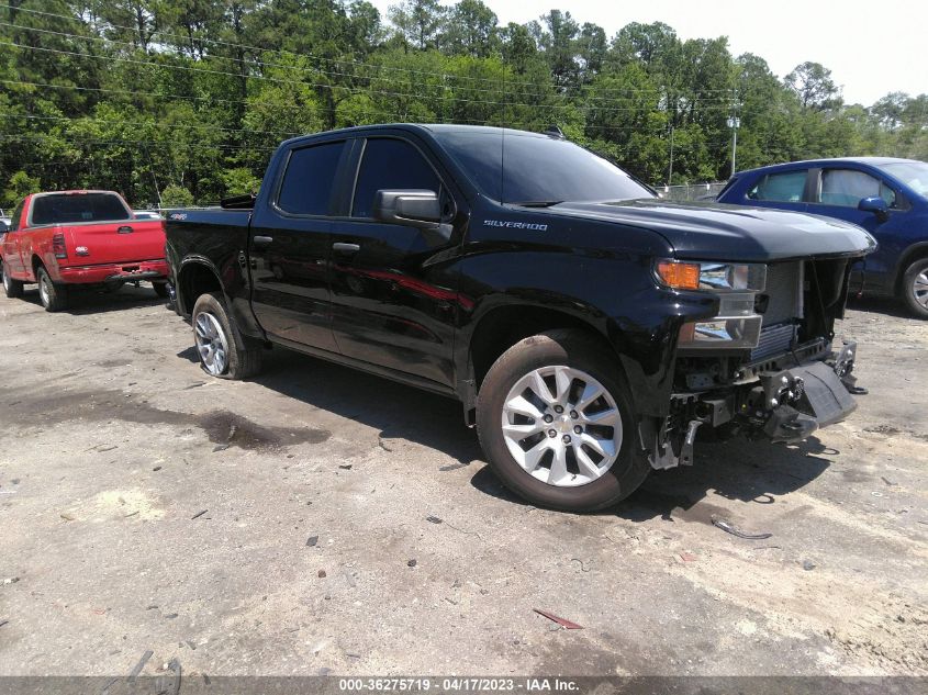 2021 CHEVROLET SILVERADO 1500 CUSTOM - 3GCPYBEK0MG362893
