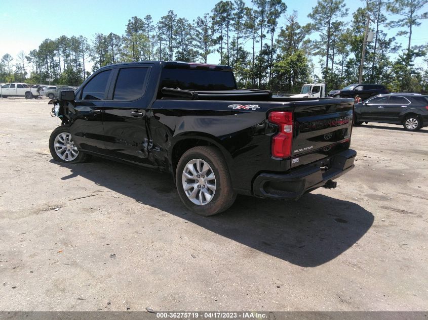 2021 CHEVROLET SILVERADO 1500 CUSTOM - 3GCPYBEK0MG362893