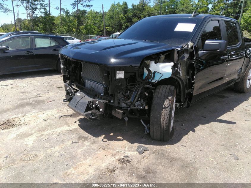 2021 CHEVROLET SILVERADO 1500 CUSTOM - 3GCPYBEK0MG362893