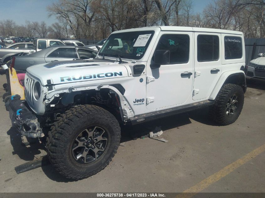 2021 JEEP WRANGLER 4XE UNLIMITED RUBICON 1C4JJXR69MW630037
