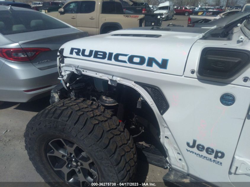 2021 JEEP WRANGLER 4XE UNLIMITED RUBICON 1C4JJXR69MW630037