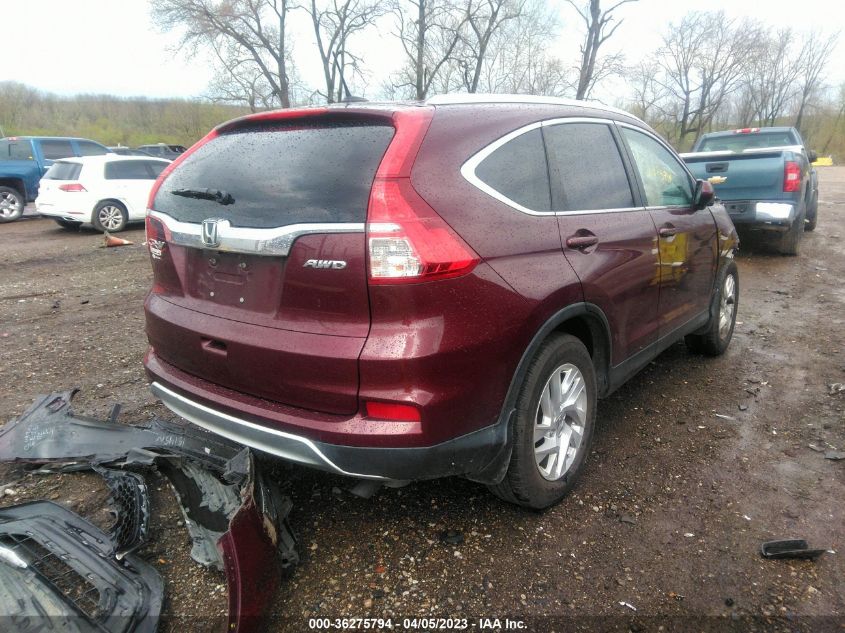 2015 HONDA CR-V EX-L - 5J6RM4H74FL040071