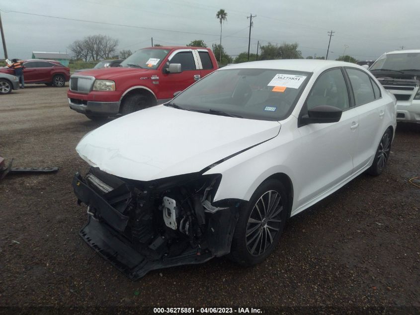 2016 VOLKSWAGEN JETTA SEDAN 1.8T SPORT - 3VWD17AJ4GM404857