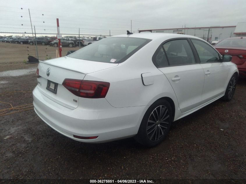 2016 VOLKSWAGEN JETTA SEDAN 1.8T SPORT - 3VWD17AJ4GM404857