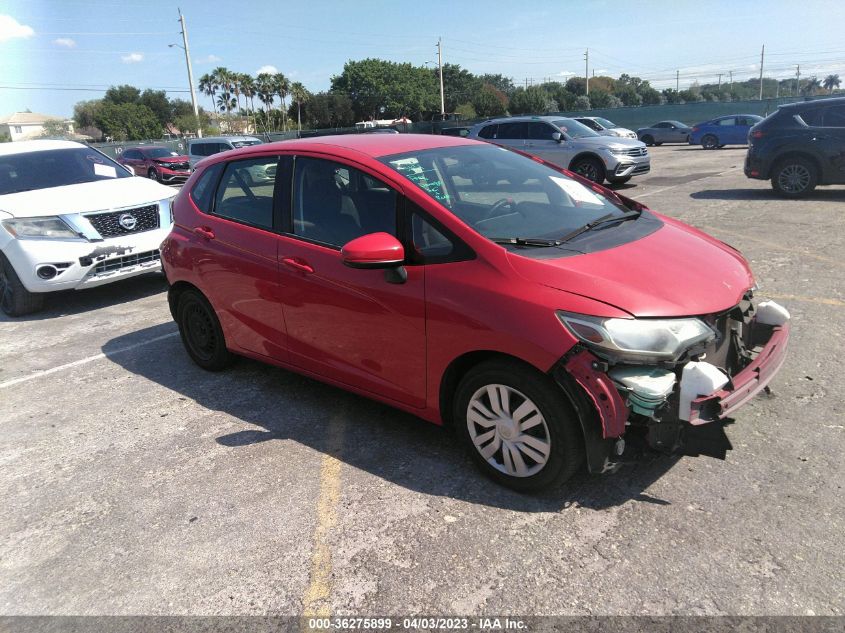 2016 HONDA FIT LX - JHMGK5H57GX019490