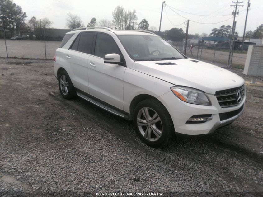 2014 MERCEDES-BENZ M-CLASS ML 350 - 4JGDA5HB5EA380855