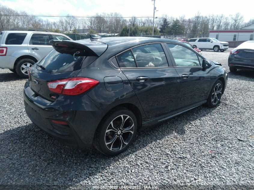 2019 CHEVROLET CRUZE LT - 3G1BE6SM1KS596978