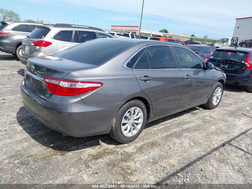 2016 TOYOTA CAMRY XLE/SE/LE/XSE - 4T4BF1FK6GR550295