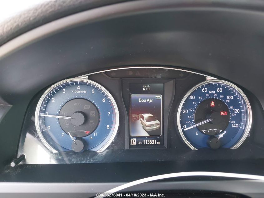 2016 TOYOTA CAMRY XLE/SE/LE/XSE - 4T4BF1FK6GR550295
