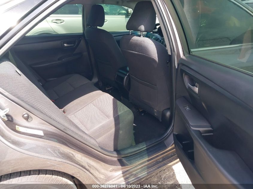 2016 TOYOTA CAMRY XLE/SE/LE/XSE - 4T4BF1FK6GR550295