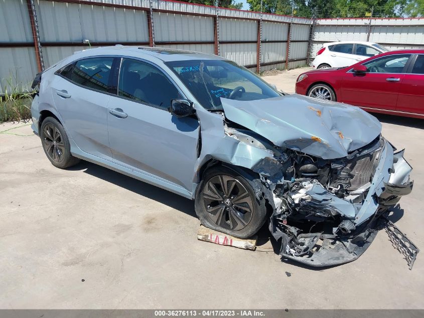 2018 HONDA CIVIC HATCHBACK EX - SHHFK7H50JU411171