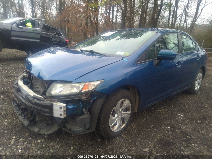 2015 HONDA CIVIC SEDAN LX - 19XFB2F56FE237191