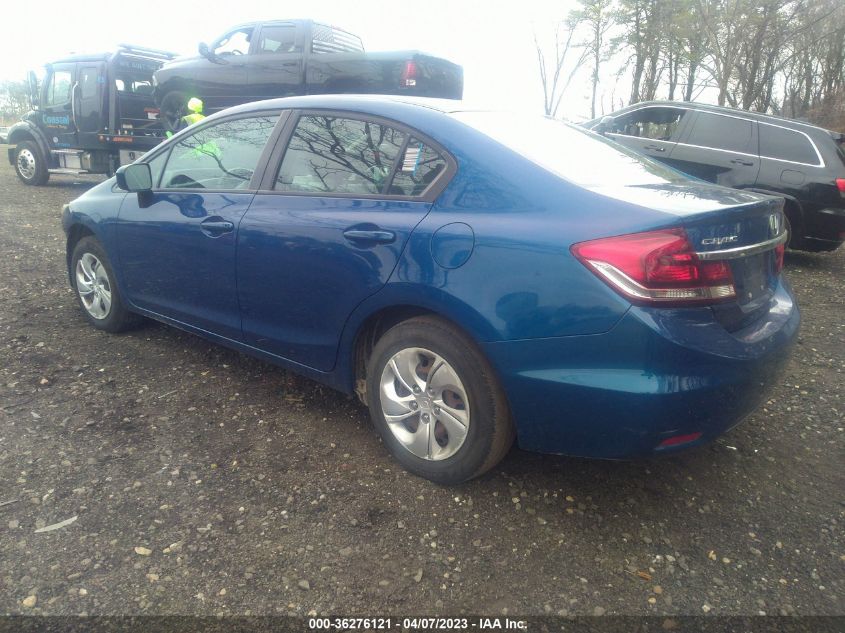 2015 HONDA CIVIC SEDAN LX - 19XFB2F56FE237191