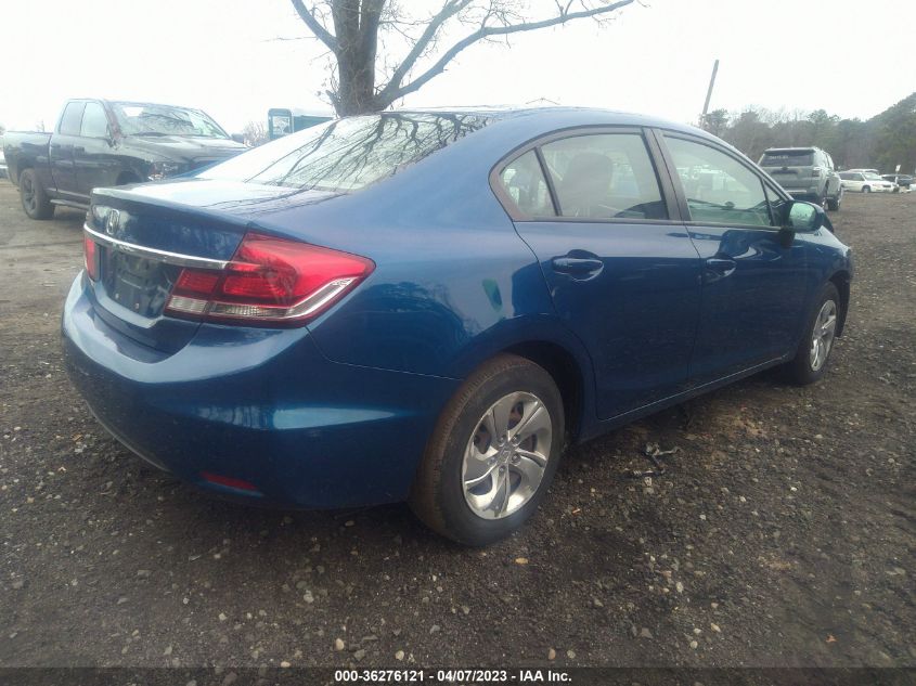 2015 HONDA CIVIC SEDAN LX - 19XFB2F56FE237191