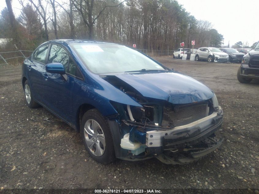 2015 HONDA CIVIC SEDAN LX - 19XFB2F56FE237191
