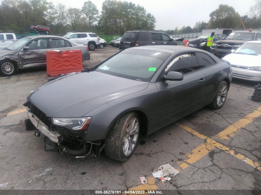 2013 AUDI A5 PREMIUM PLUS - WAULFAFR4DA033233