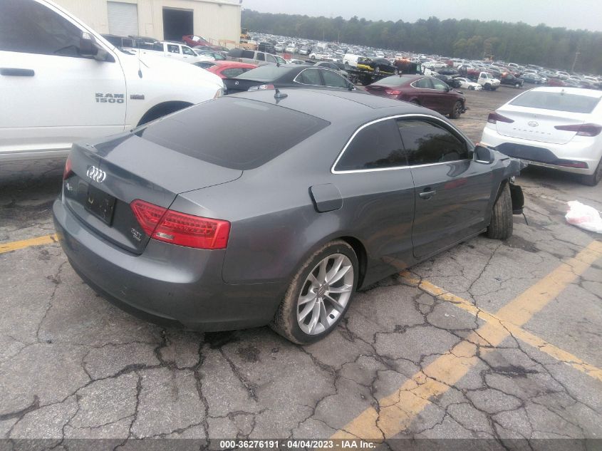 2013 AUDI A5 PREMIUM PLUS - WAULFAFR4DA033233