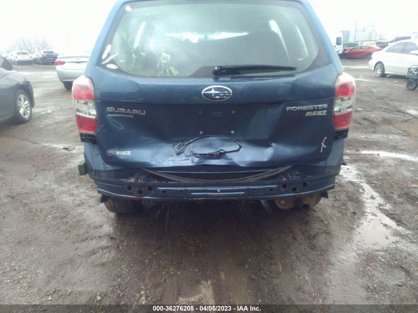 2014 SUBARU FORESTER 2.5I - JF2SJAAC6EH518063