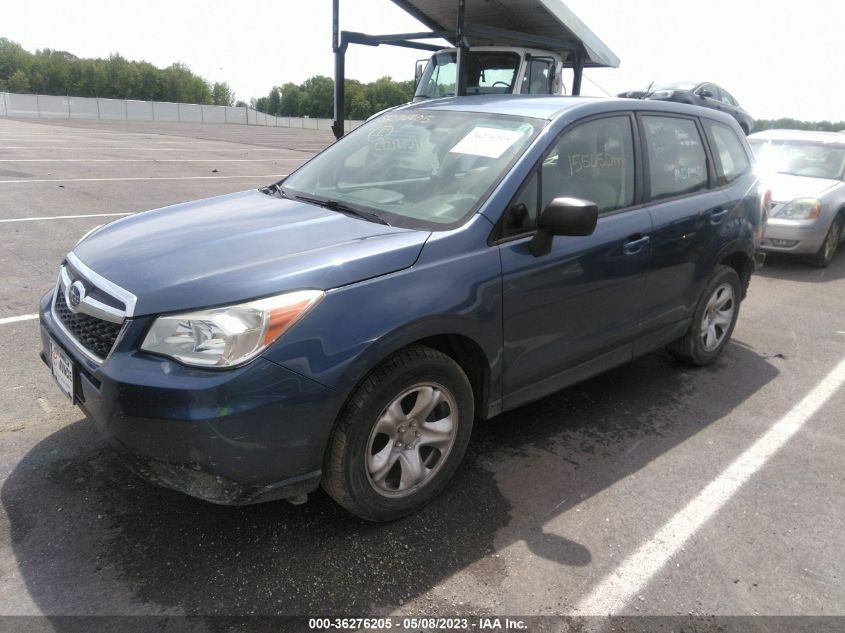 2014 SUBARU FORESTER 2.5I - JF2SJAAC6EH518063