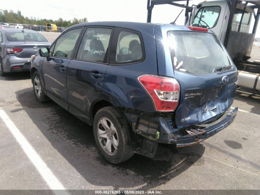 2014 SUBARU FORESTER 2.5I - JF2SJAAC6EH518063