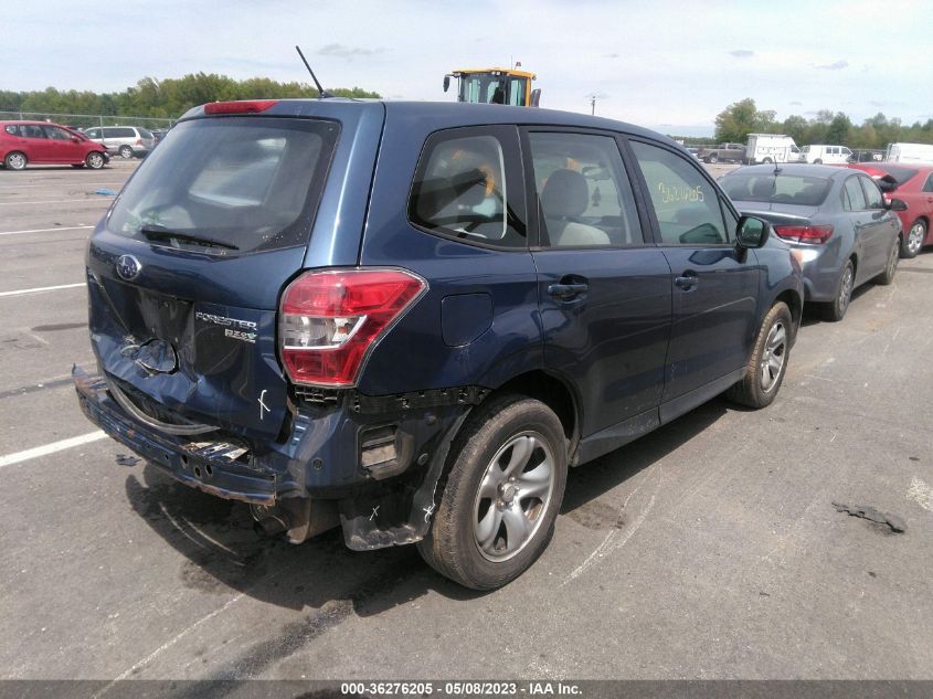 2014 SUBARU FORESTER 2.5I - JF2SJAAC6EH518063