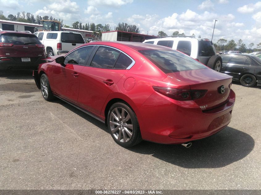 2020 MAZDA MAZDA3 SEDAN SELECT PACKAGE 3MZBPACL3LM134578