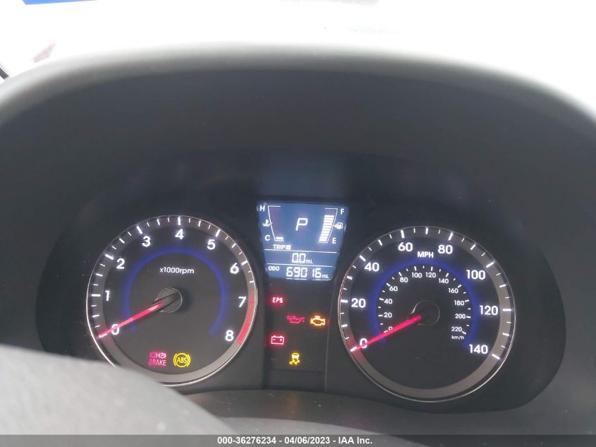 2013 HYUNDAI ACCENT GLS - KMHCT4AE1DU528064