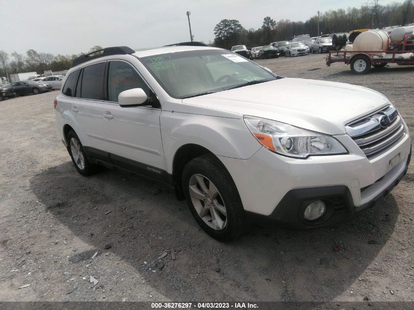 2014 SUBARU OUTBACK 2.5I LIMITED - 4S4BRBLCXE3266644