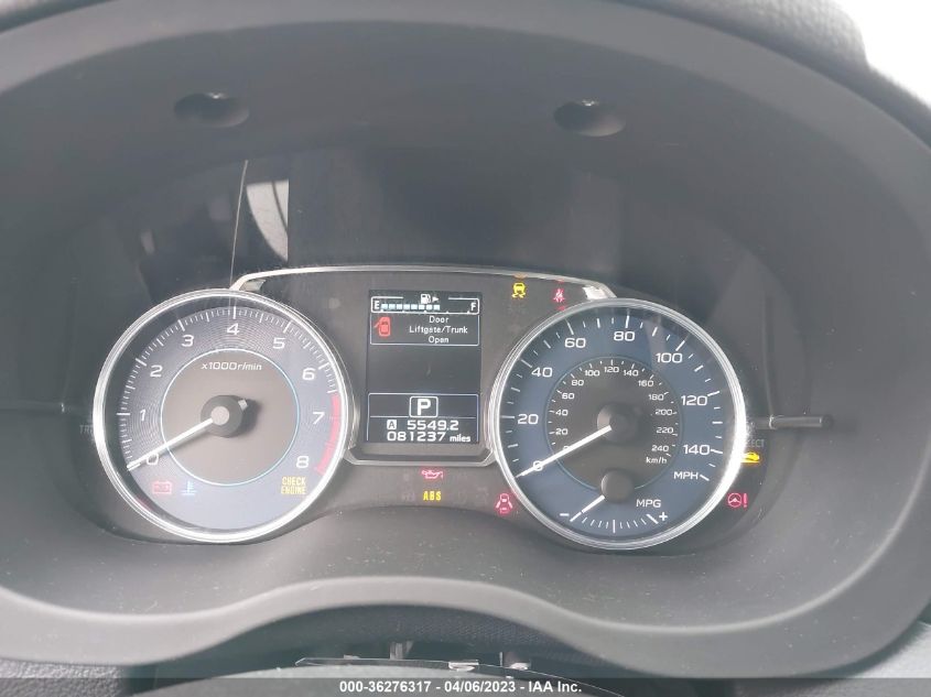 2016 SUBARU CROSSTREK LIMITED - JF2GPAKC1G8272187