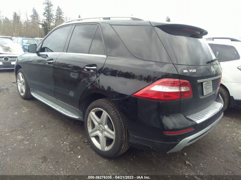 2014 MERCEDES-BENZ M-CLASS ML 350 - 4JGDA5HB5EA428810