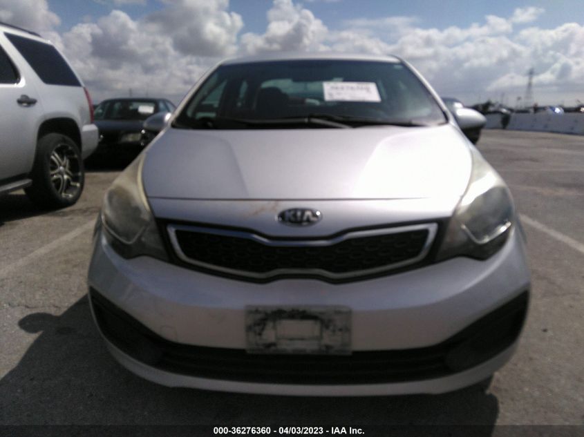 2013 KIA RIO EX - KNADN4A3XD6297362