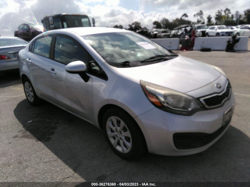 2013 KIA RIO EX - KNADN4A3XD6297362