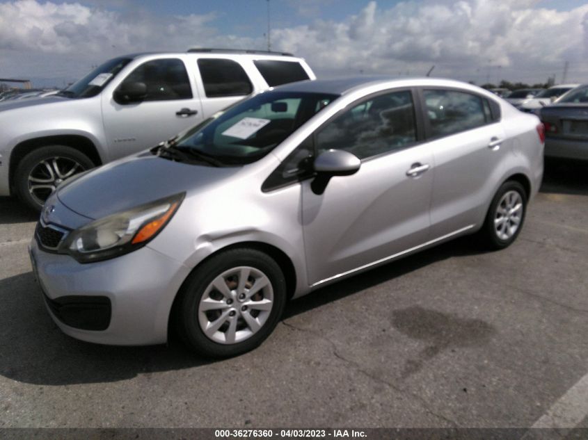 2013 KIA RIO EX - KNADN4A3XD6297362