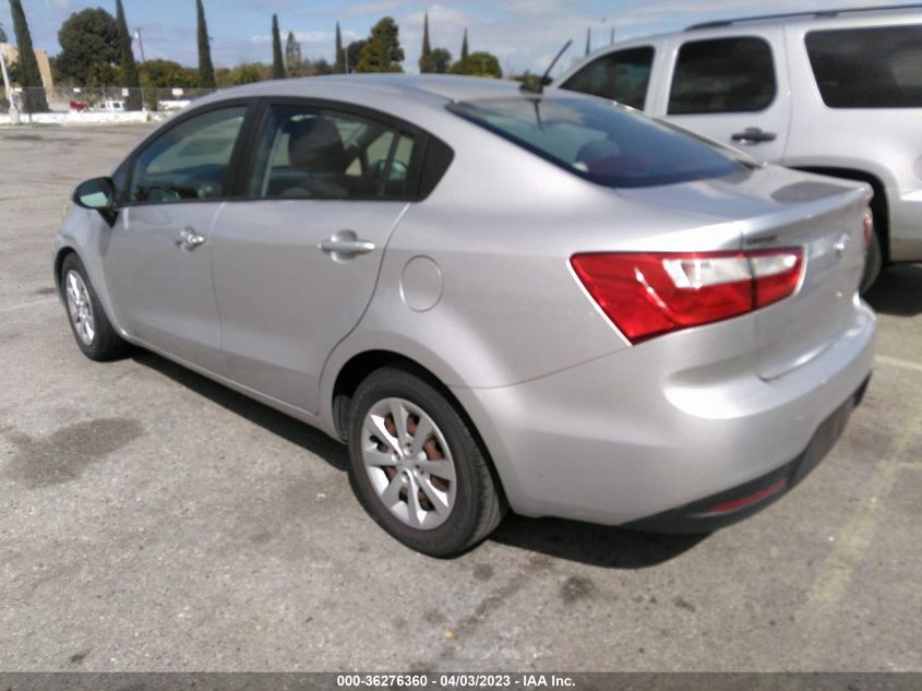 2013 KIA RIO EX - KNADN4A3XD6297362