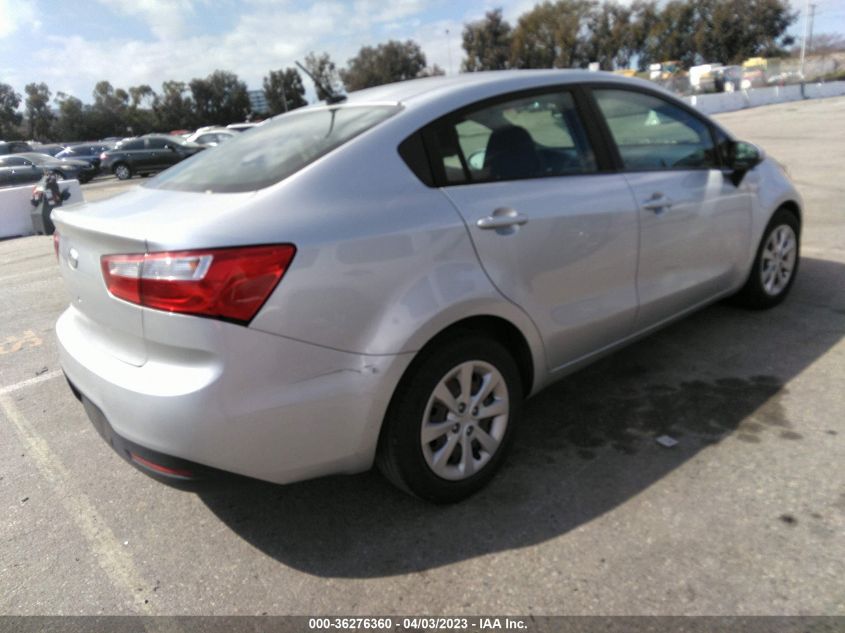 2013 KIA RIO EX - KNADN4A3XD6297362