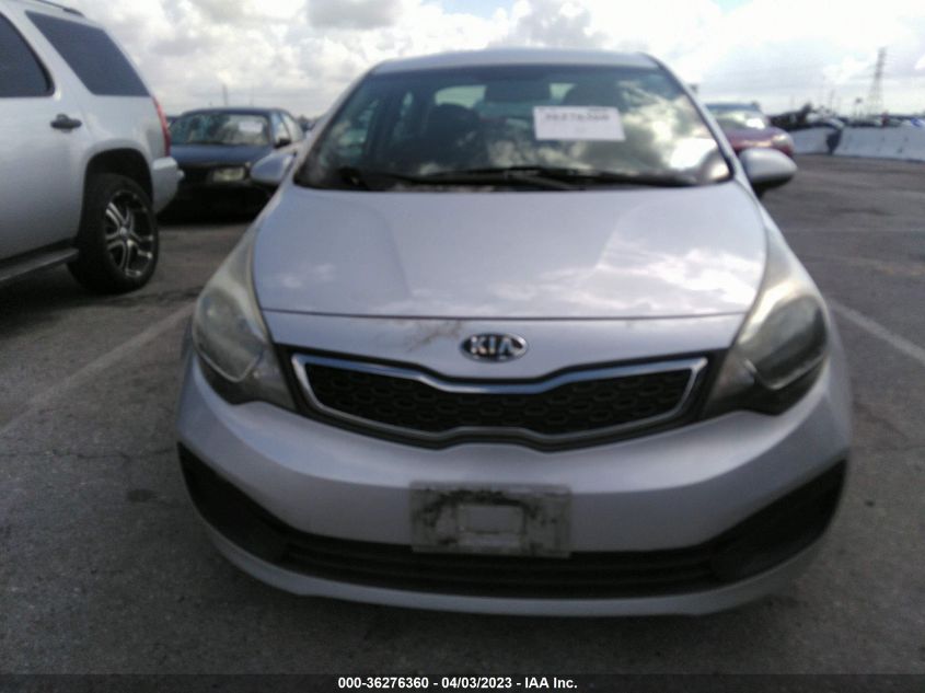 2013 KIA RIO EX - KNADN4A3XD6297362