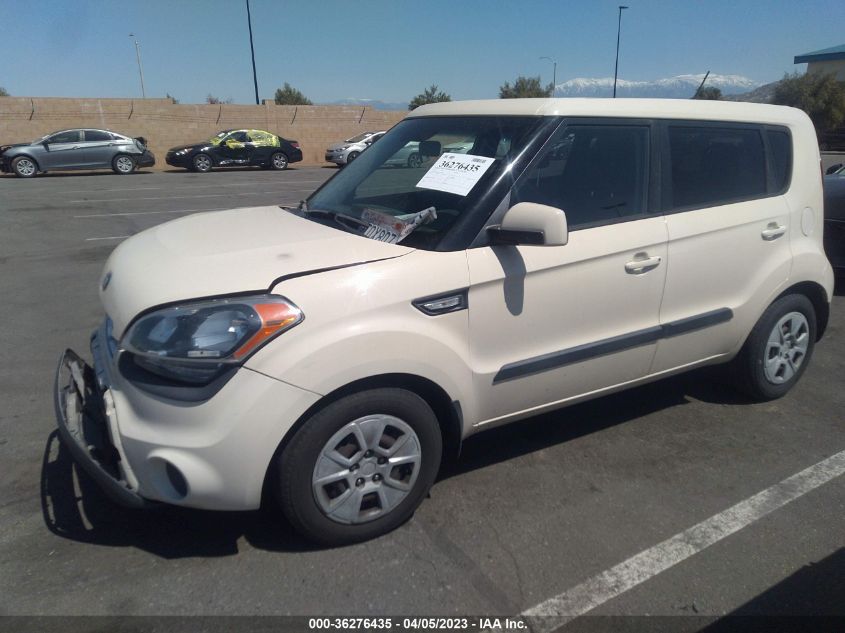 2013 KIA SOUL BASE - KNDJT2A57D7757508
