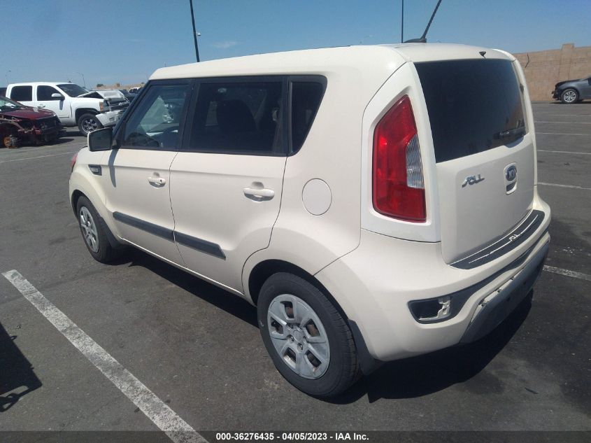 2013 KIA SOUL BASE - KNDJT2A57D7757508