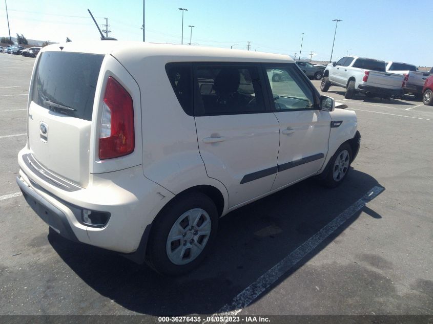 2013 KIA SOUL BASE - KNDJT2A57D7757508