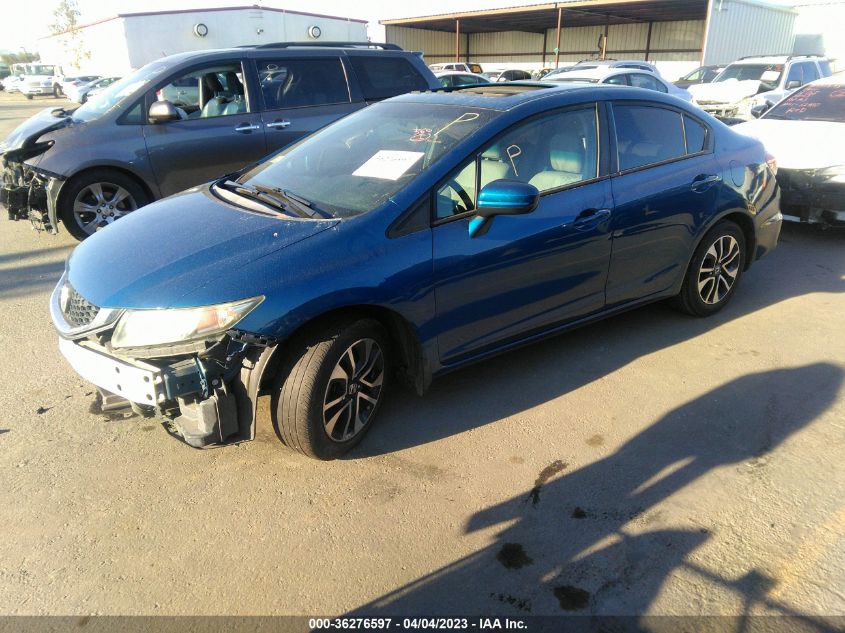 2015 HONDA CIVIC SEDAN EX - 2HGFB2F88FH516335
