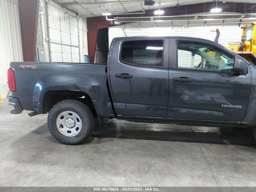 2015 CHEVROLET COLORADO 4WD WT - 1GCGTAE31F1225268