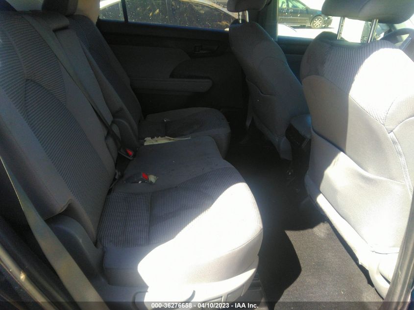 2022 TOYOTA HIGHLANDER LE - 5TDBZRBH8NS590216