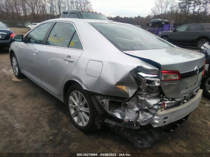 2013 TOYOTA CAMRY HYBRID LE/XLE - 4T1BD1FK3DU067293