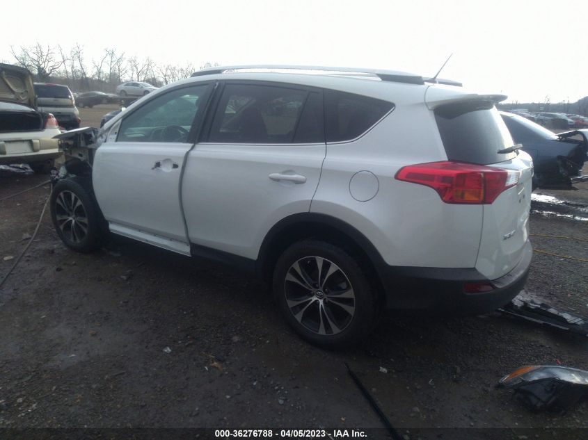 2015 TOYOTA RAV4 LIMITED - 2T3DFREV8FW406332