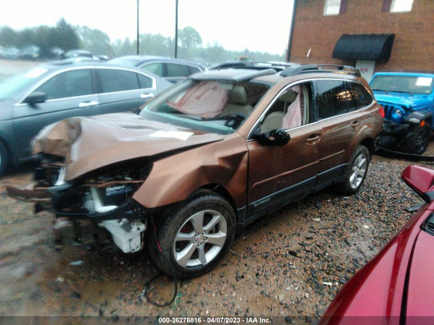 2013 SUBARU OUTBACK 2.5I LIMITED - 4S4BRCLC3D3277098