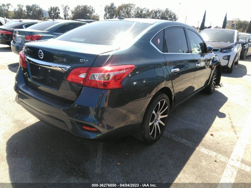 2017 NISSAN SENTRA SV - 3N1AB7AP1HY295326