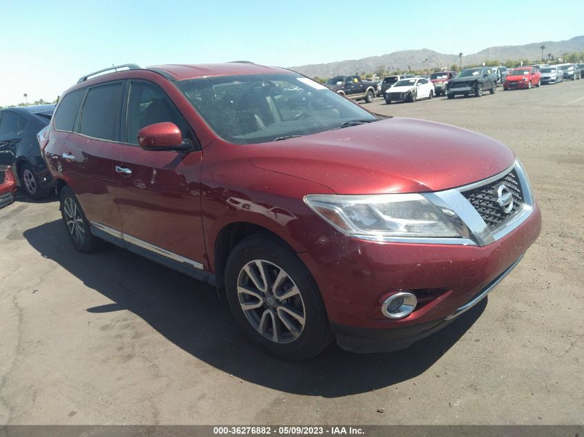 2016 NISSAN PATHFINDER SL - 5N1AR2MN8GC615329