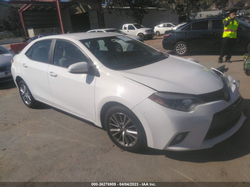 2014 TOYOTA COROLLA L/LE/S/S PLUS/LE PLUS - 5YFBURHEXEP162037