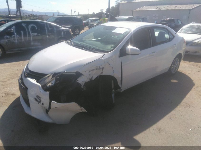 2014 TOYOTA COROLLA L/LE/S/S PLUS/LE PLUS - 5YFBURHEXEP162037